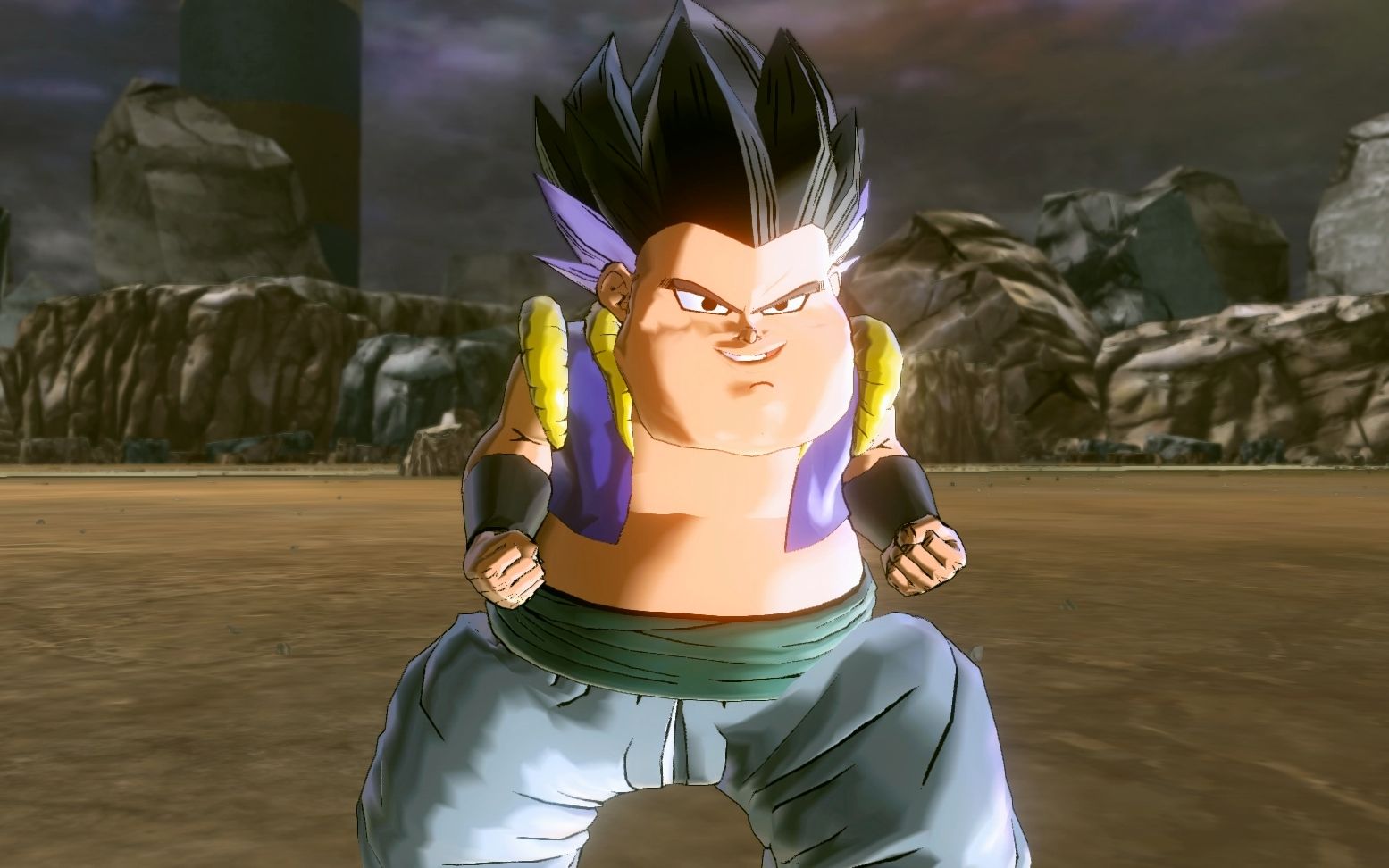 龙珠超宇宙2暴力mod 小悟天克斯(胖)(龙珠z剧场版)vs胖布欧_哔哩哔哩