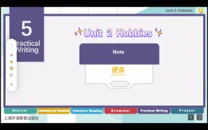 Download Video: 《新起点高职英语综合教程》第二单元10 应用文写作：便条