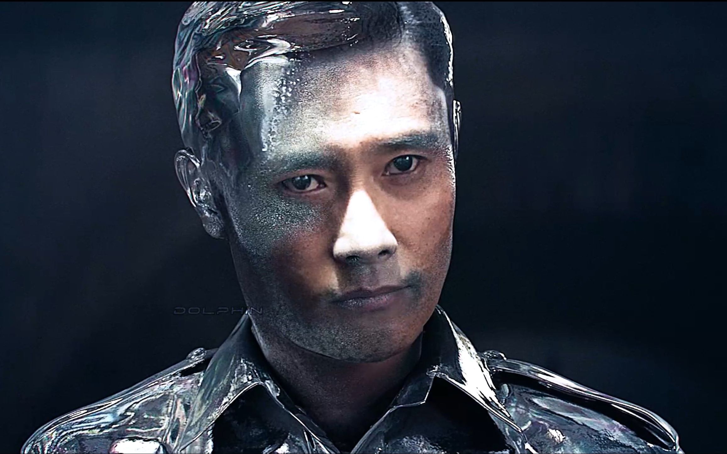 李秉宪的t1000终结者也太帅了吧,最后还是被老爹t800轻松终结!