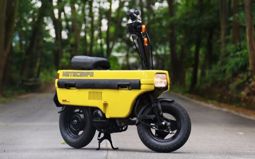 来自82年的本田motocompo "小板凳" 小摩托_哔哩哔哩 (゜-゜)つロ