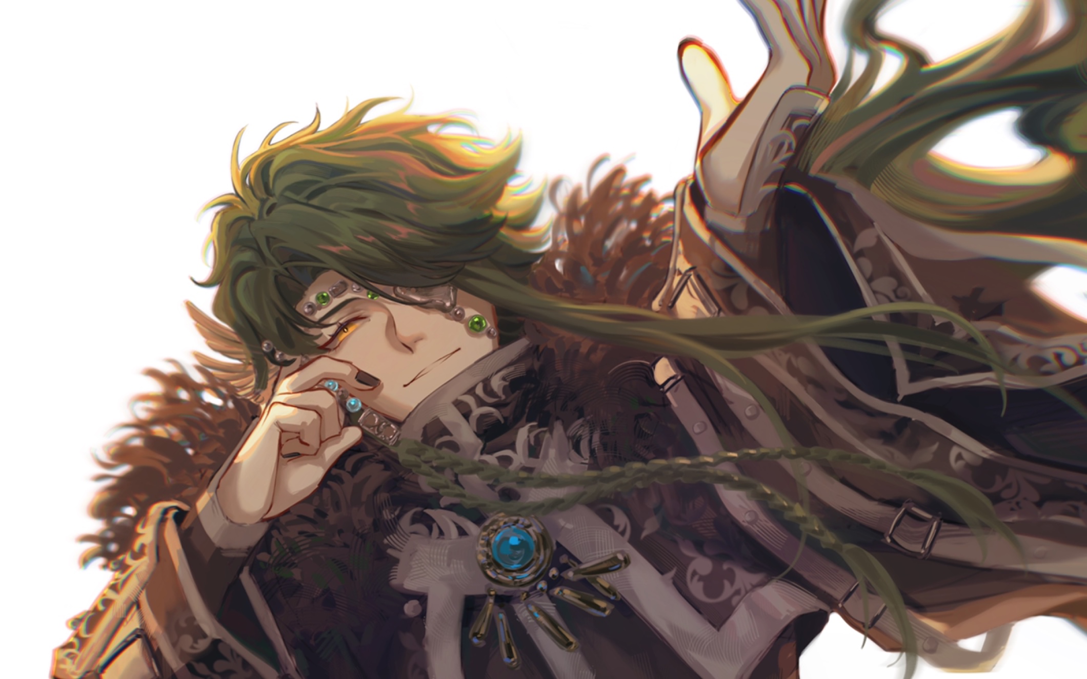 【厚涂过程】但是天空画得很爽(戮世摩罗)