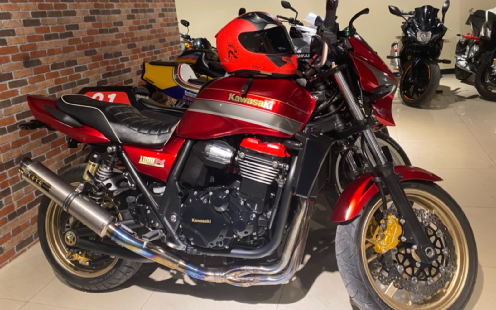 男子汉的约定之川崎zrx1200