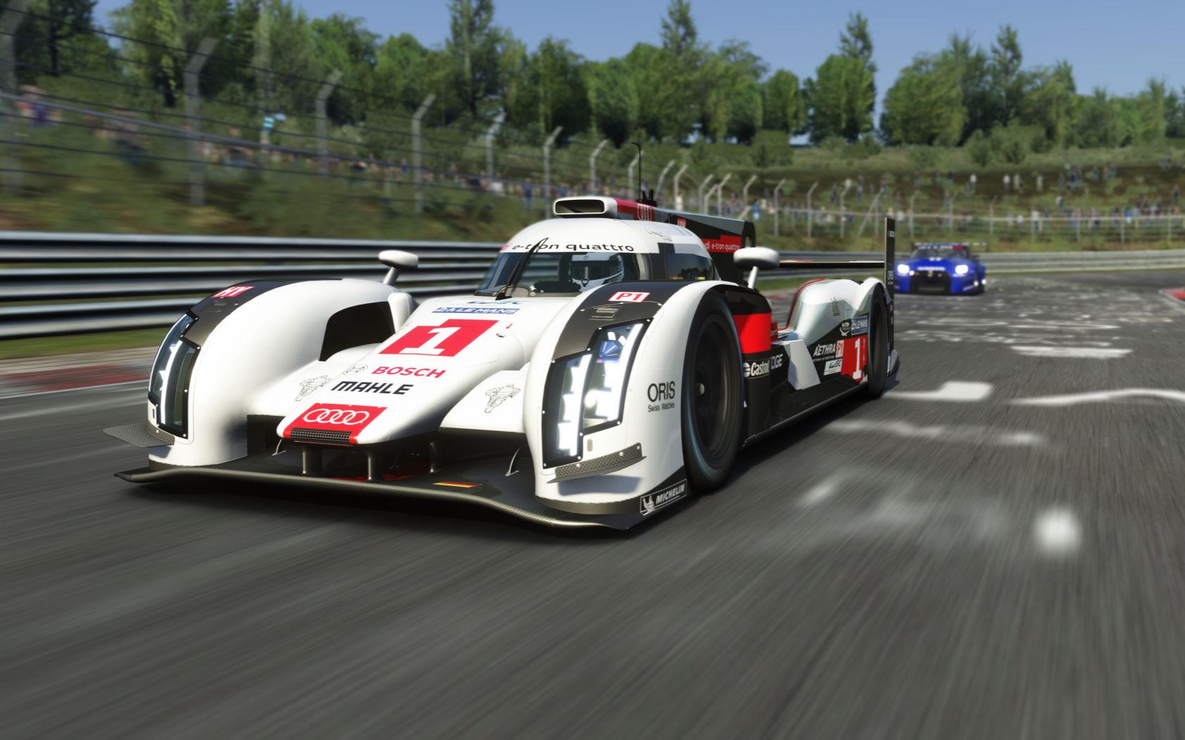 assettocorsa奥迪audir18etronquattro纽北圈速