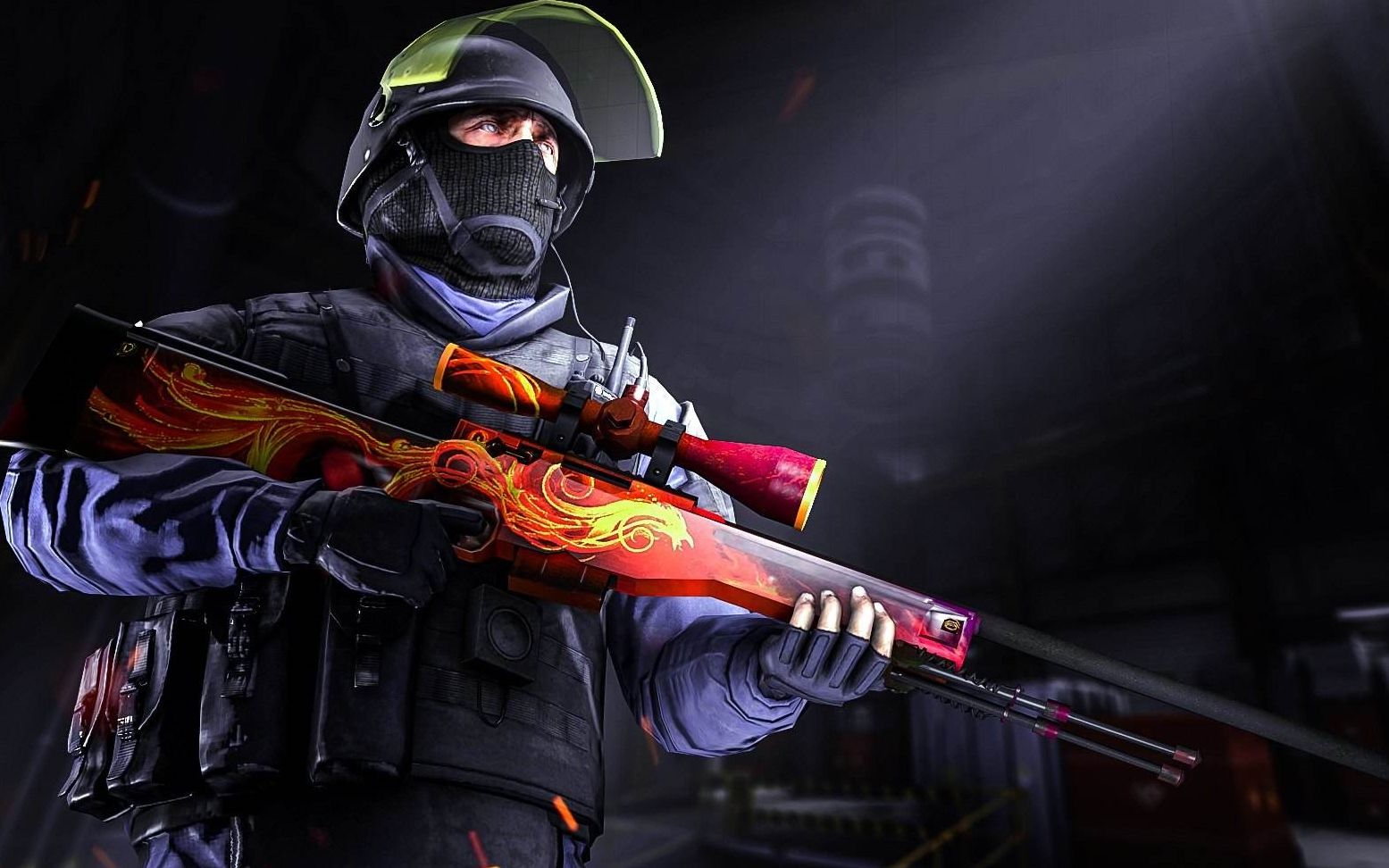 csgoak47皮肤红色压层蓝色压层黑色压层翡翠压层皮肤介绍