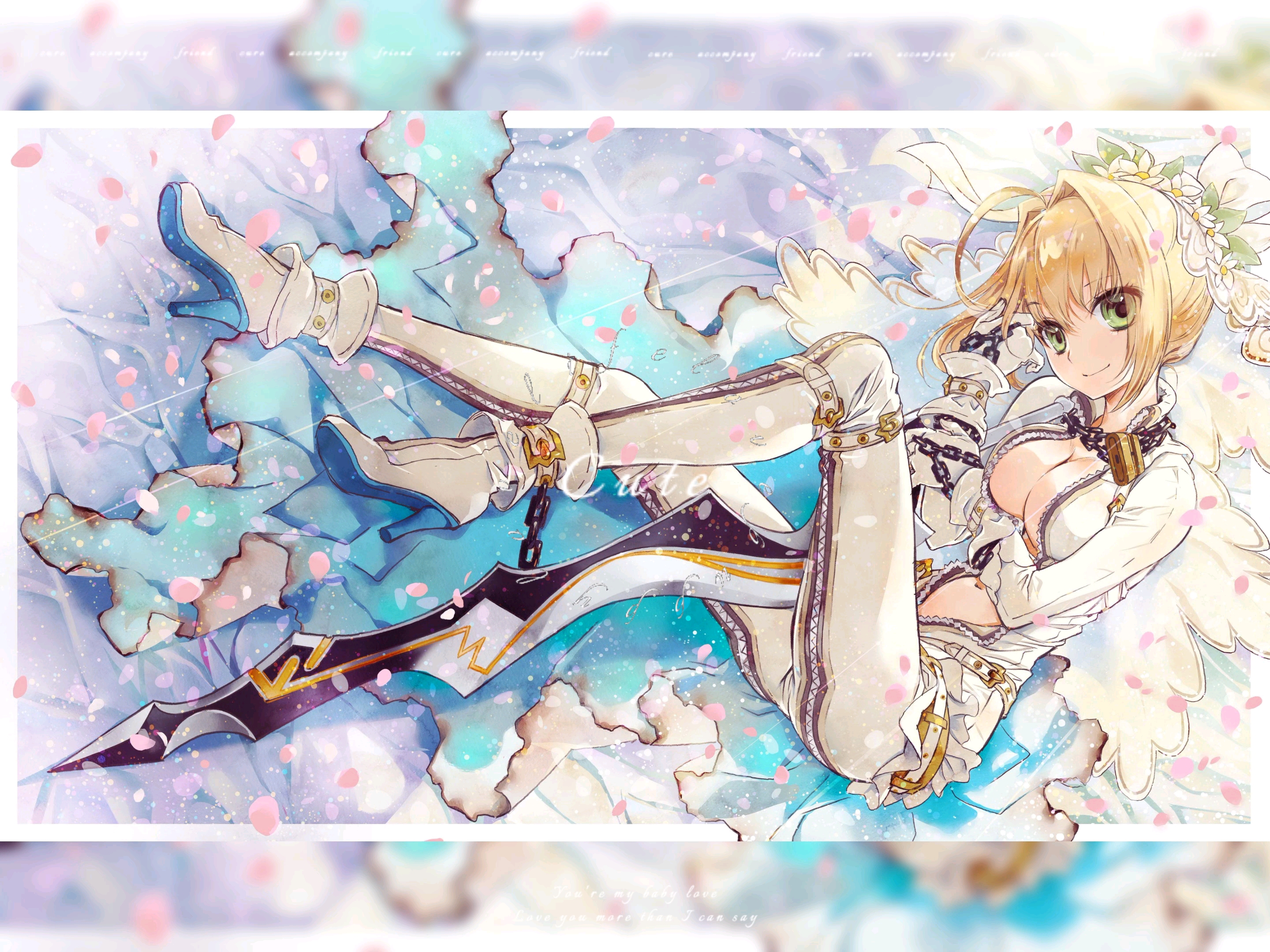 今日动漫壁纸 fate 尼禄