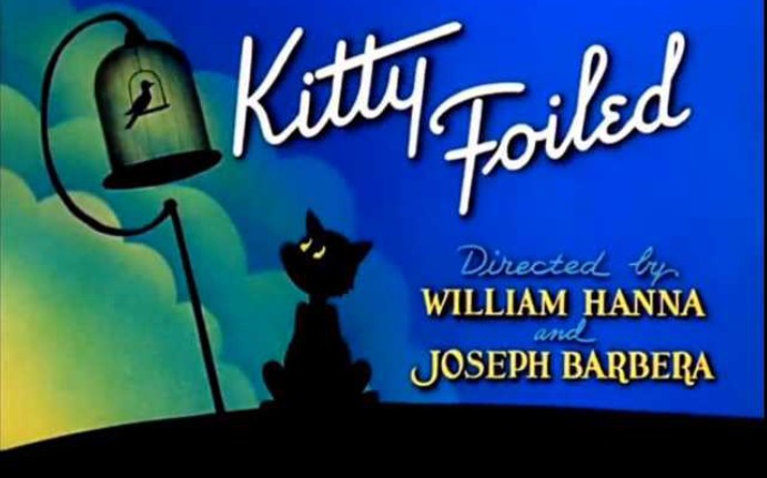 猫和老鼠笼中鸟 Kitty Foiled.1948.原版标题卡哔哩哔哩bilibili