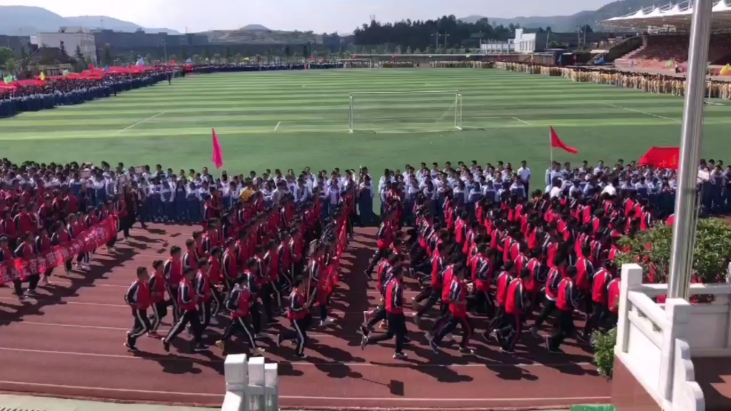 威宁县第六中学高考冲刺跑操,高考,不负韶华