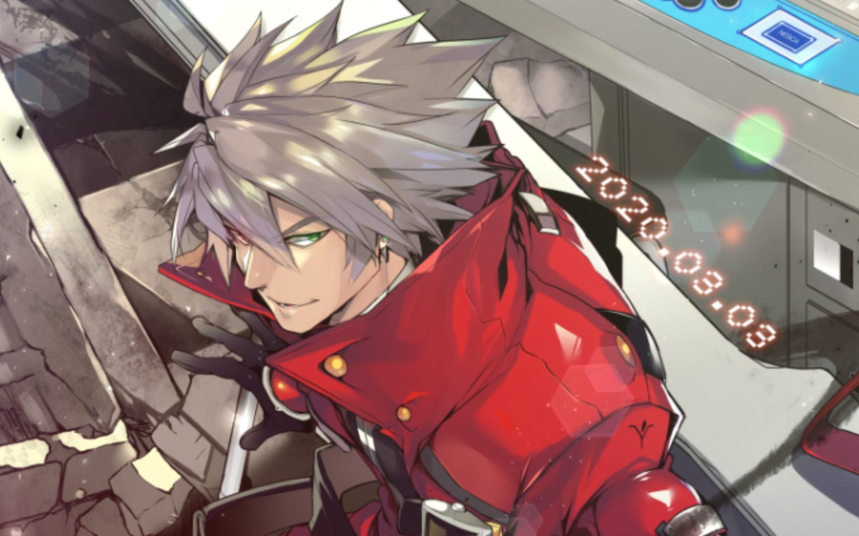 《苍翼:混沌效应》进来欣赏拉格纳霸道连招