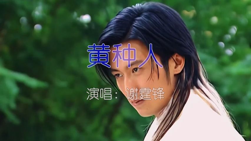 谢霆锋-黄种人-如需伴奏主页搜索或私信 ktv卡拉ok歌曲伴奏字幕视频