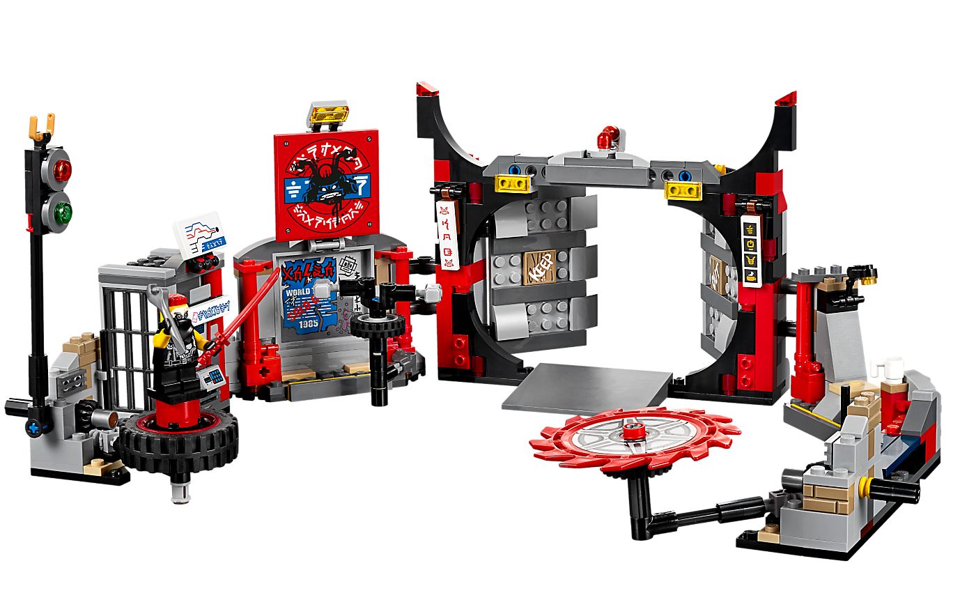 乐高lego 70640 幻影忍者 劳埃德勇闯地下道场 拼搭搬砖视频_哔哩哔哩