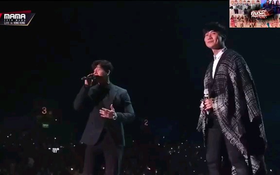 [图][ 高音质 ]林俊杰&金钟国《恨幸福来过》 [2018 MAMA in HONG KONG]