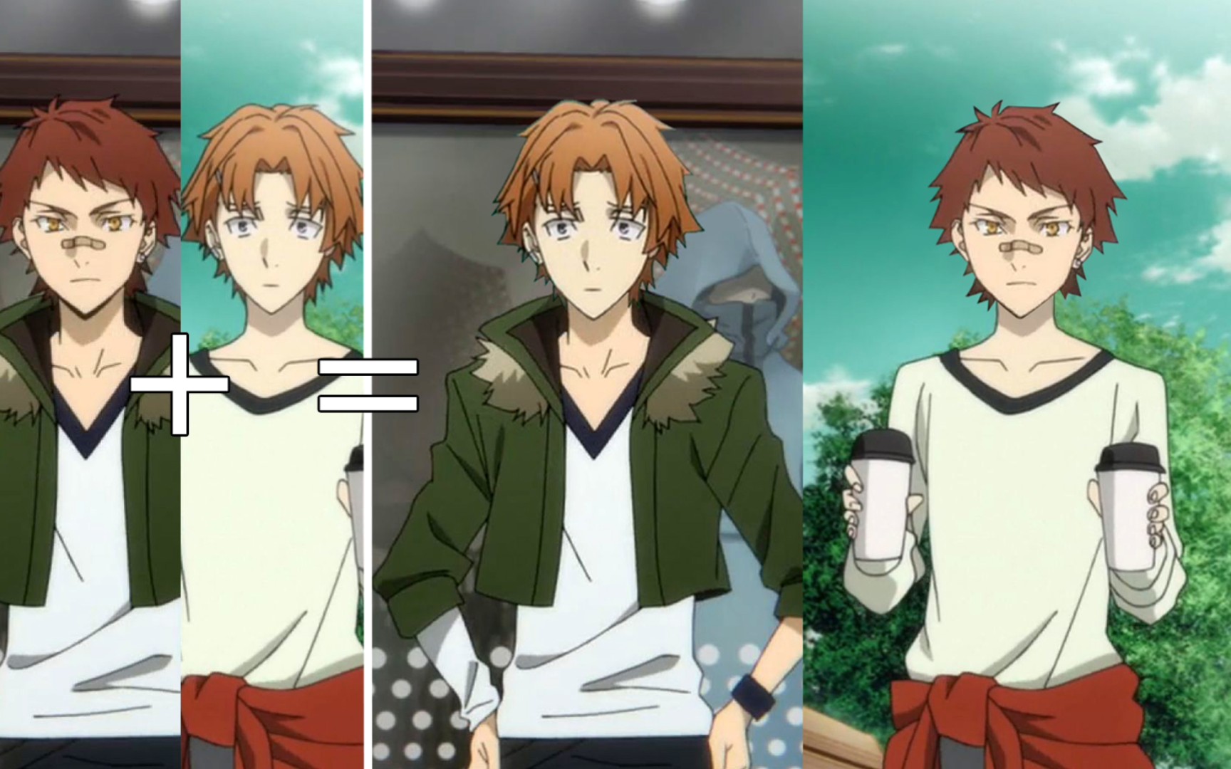 立原你怎么穿谷崎的衣服?