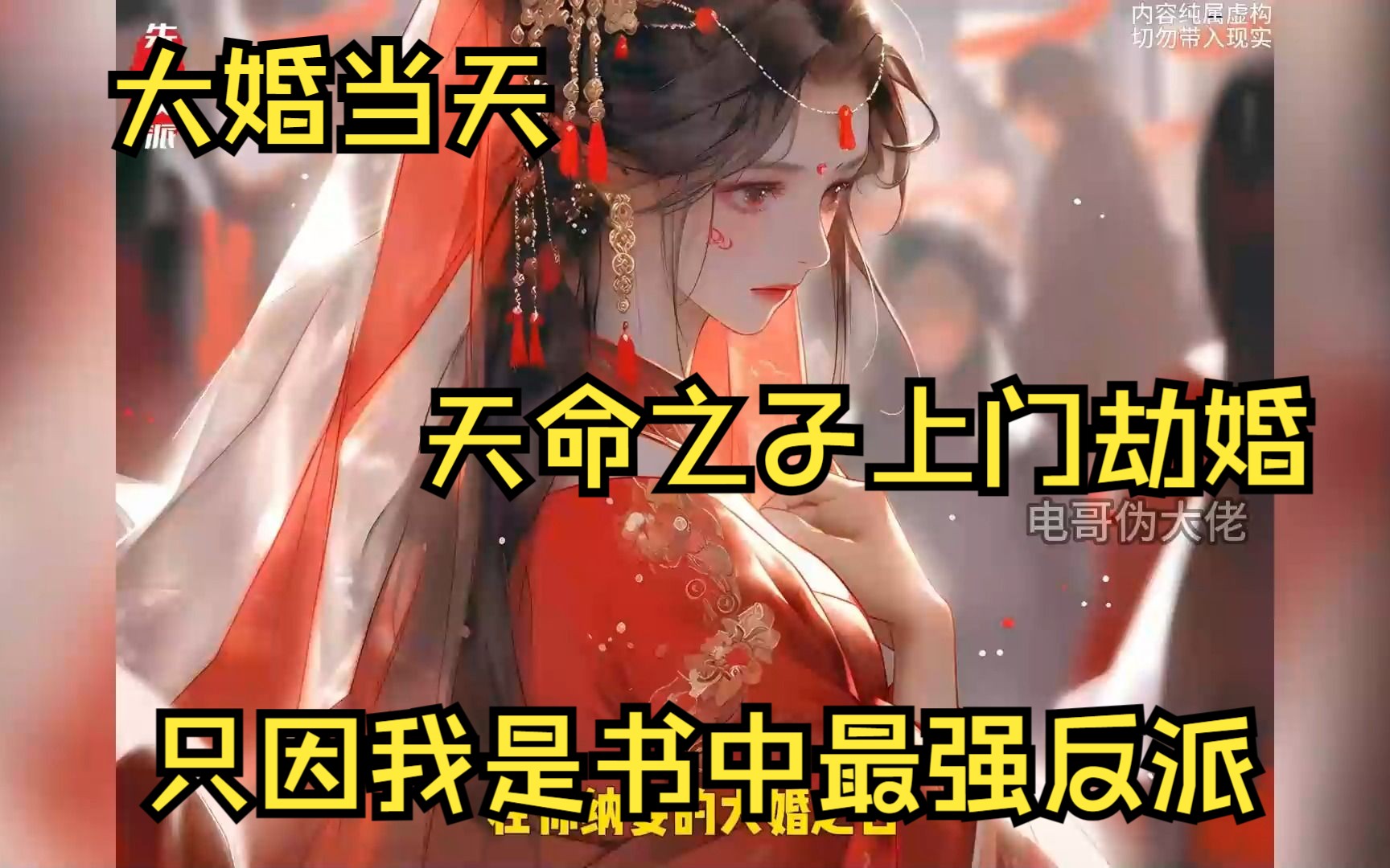 [图]我大婚之日，天命之子带人上门劫婚，只因我是小说中的最强反派！一口气看完