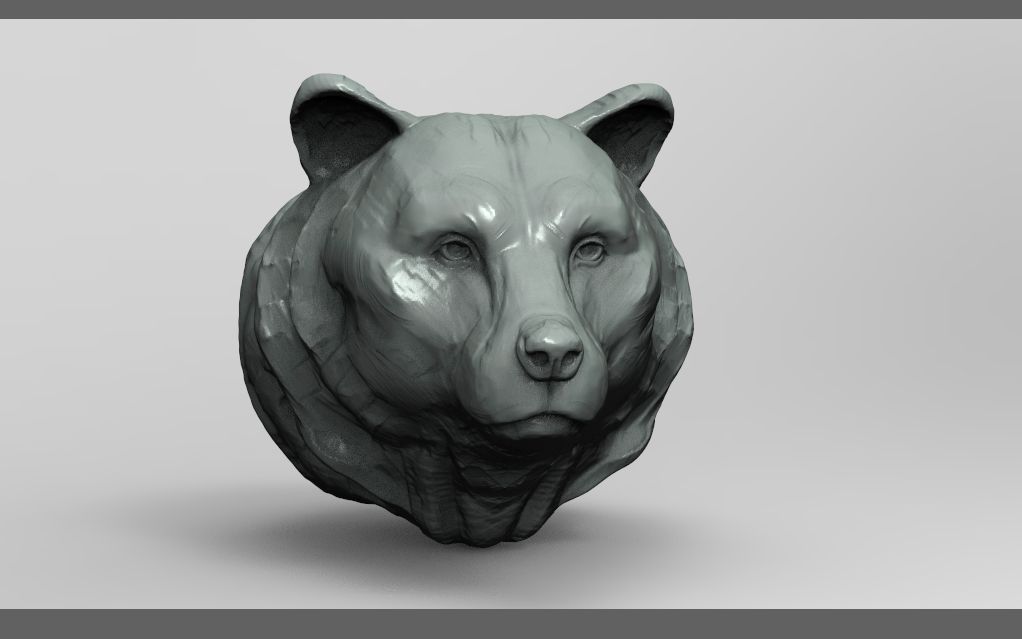 3d建模 大三在校生挑战一小时动物速雕 【zbrush雕刻】
