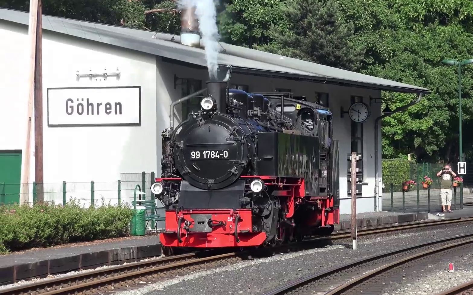 【搬运】【世界铁路】运用于吕根岛窄轨铁路的德国国营铁路99.