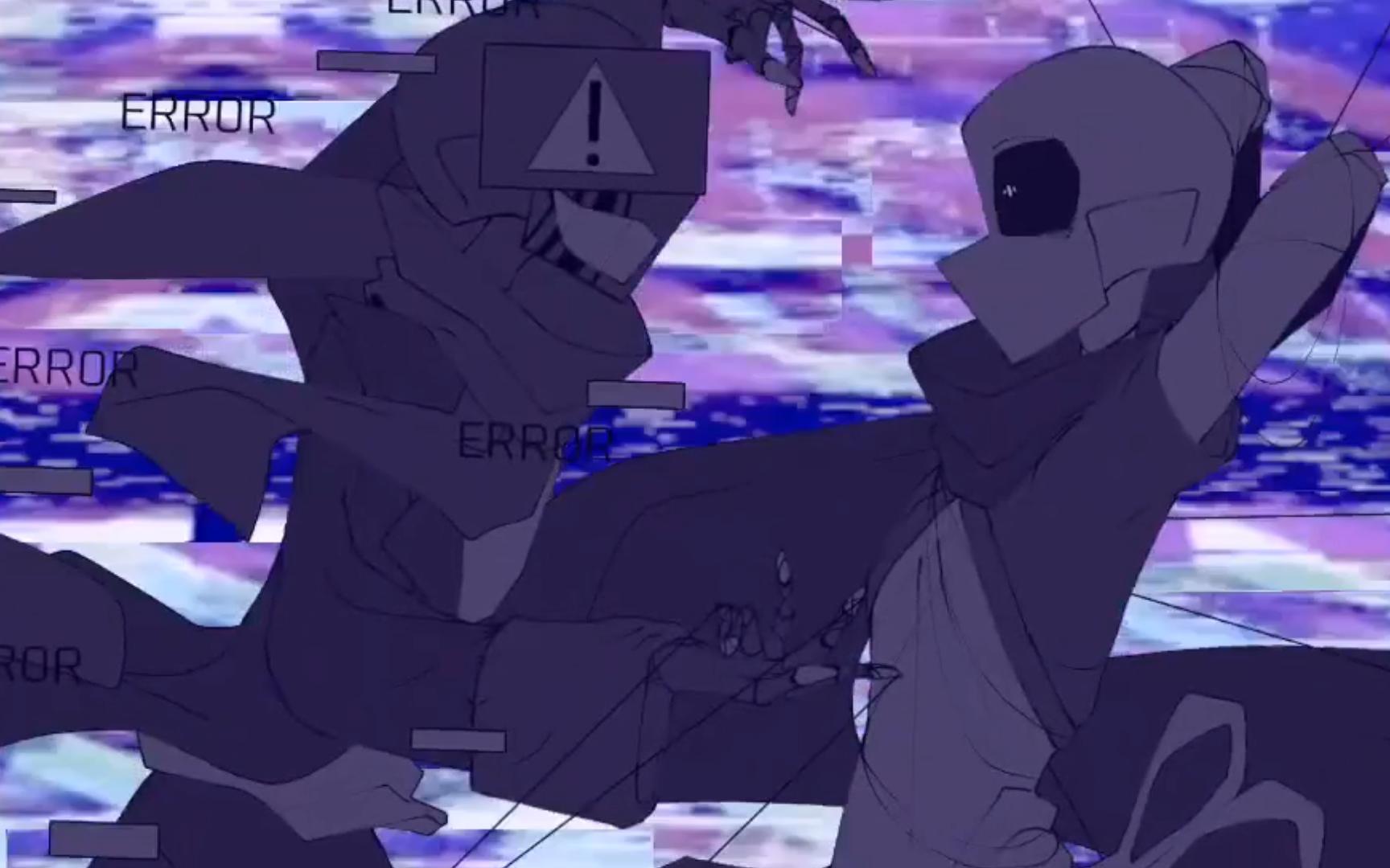 【undertale动画/中文字幕】all want is you now( ink!sans & error!