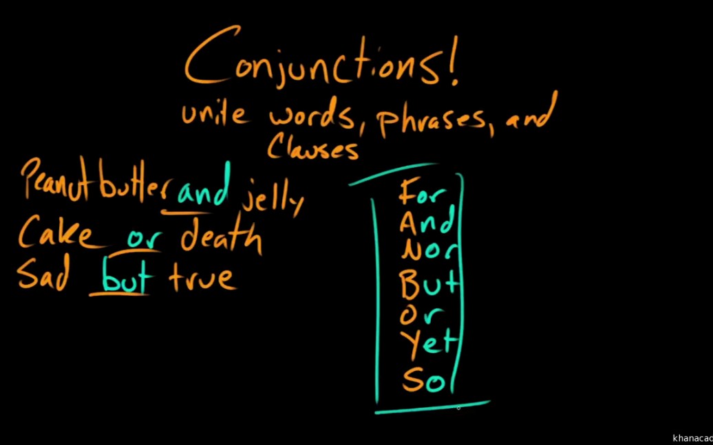 【可汗学院】【转载】英语中的并列连词 中文字幕哔哩哔哩bilibili