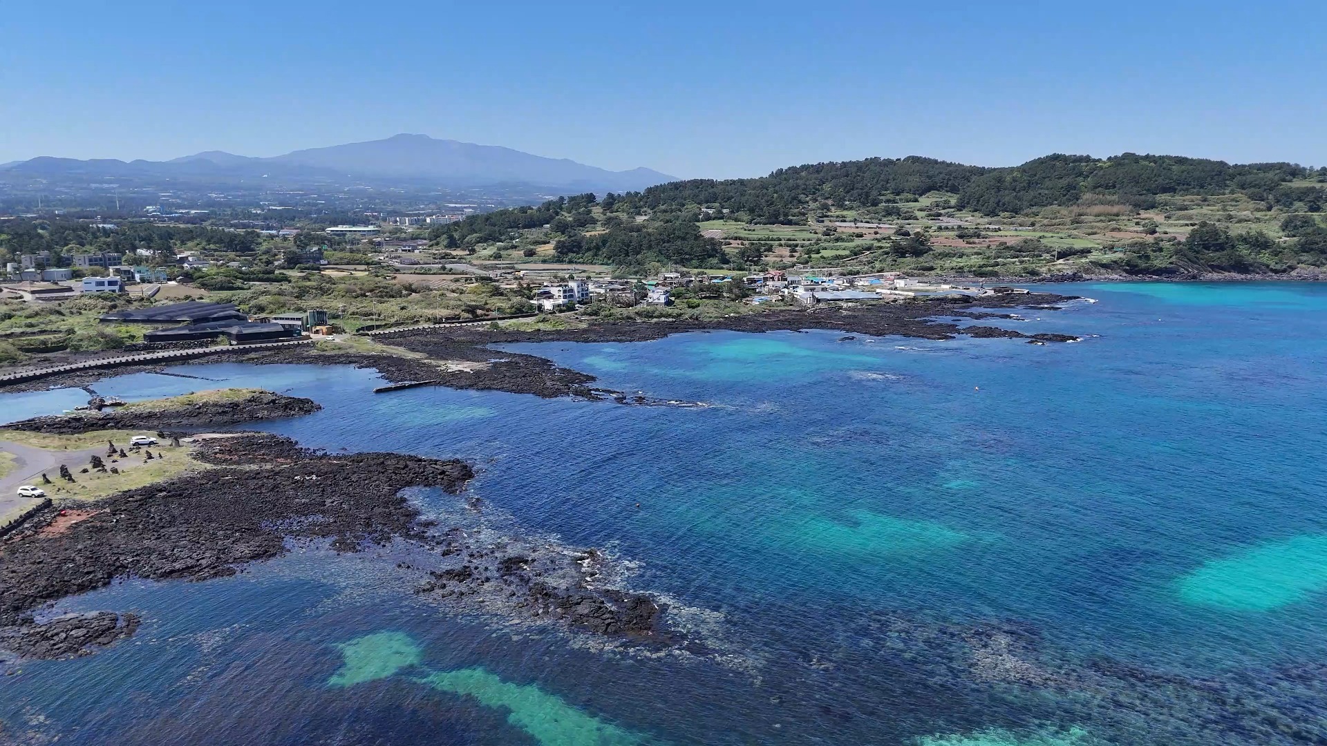 韩国济州岛海边风光