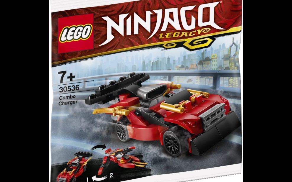 乐高 幻影忍者 30536 连击战马跑车 速组评测