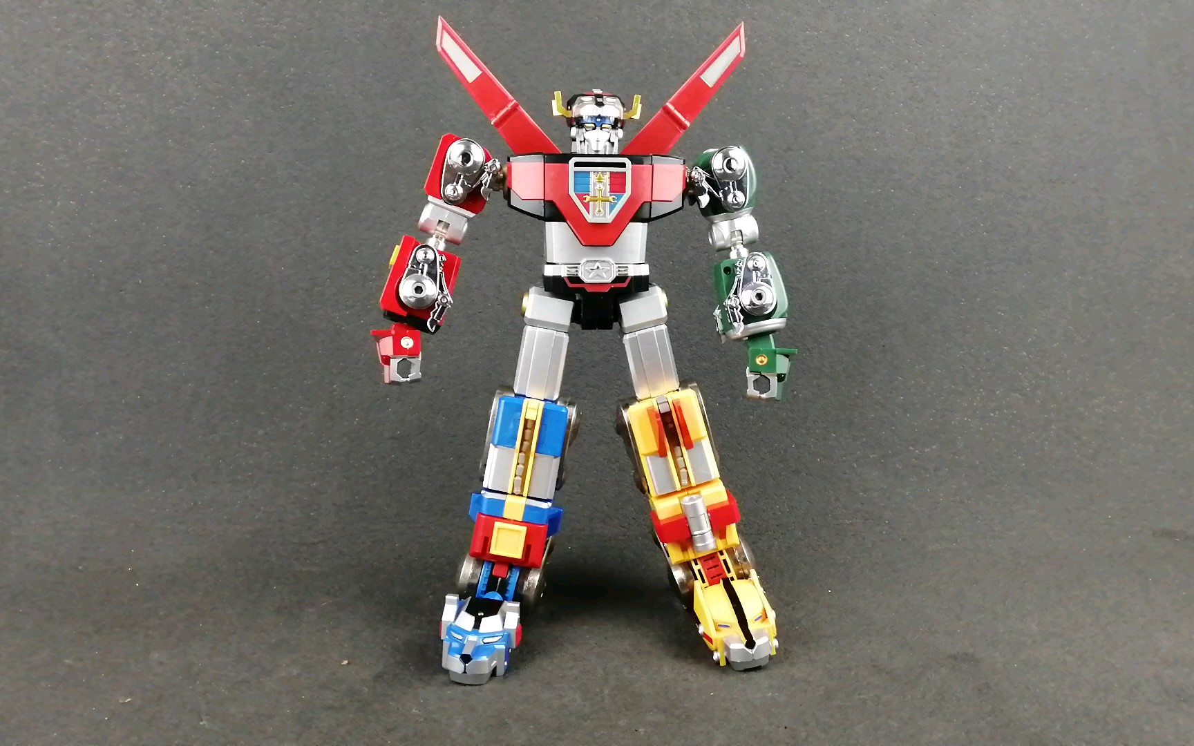 钟爱评测 超合金 fj模玩出品超合金百兽王合体视频,少一些抱怨多一些