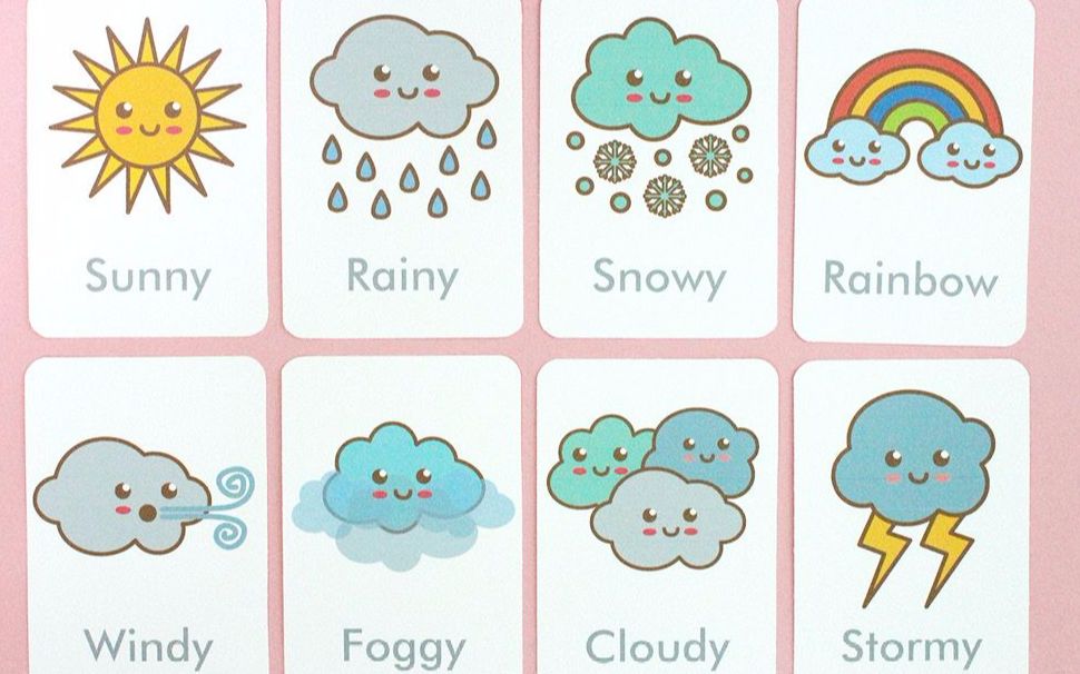 [图]What's the Weather Like Today? Weather Song for Kids