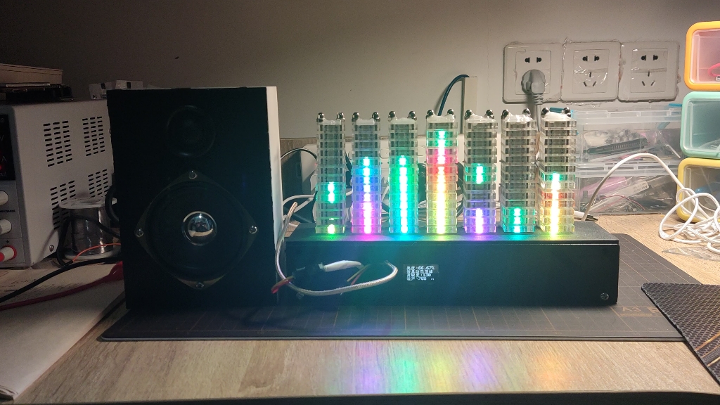 开源项目基于esp32的频谱灯