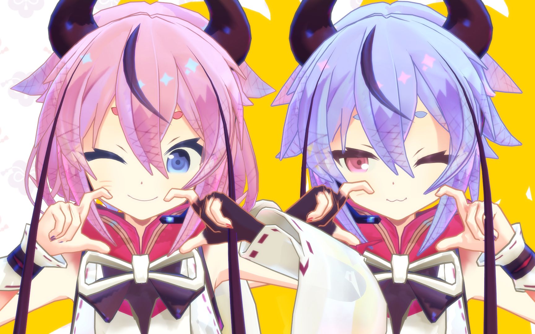 【鸣花hime×鸣花mikoto】两等分的鸣花,双倍的快乐