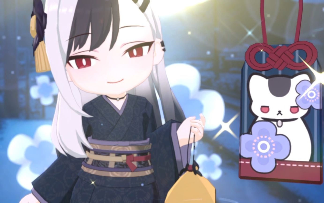 【碧蓝档案】和服与猫猫 ,初春之音的羁绊 和服佳代子的各种可爱小