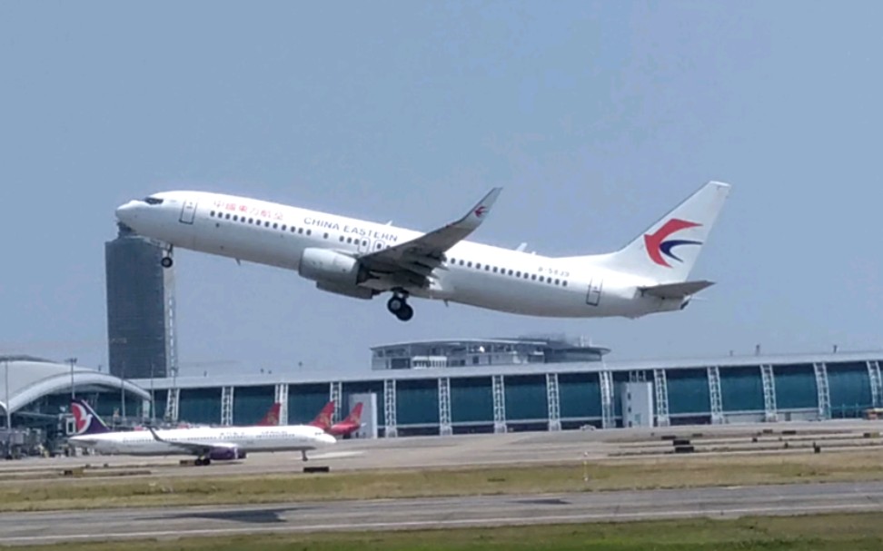 youku中国东方航空波音737800b5839mu5252次广州太原广州白云国际机场