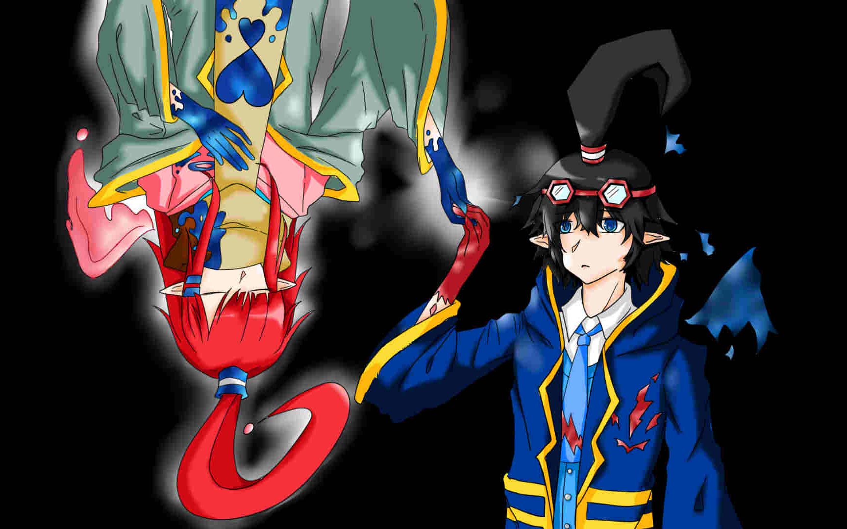 凹凸世界呆毛姐弟是私设亲情向