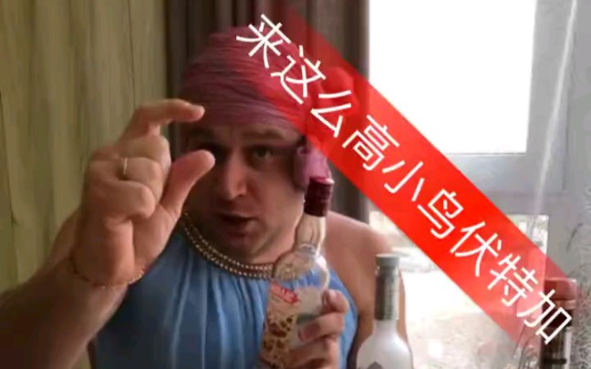 毛子品小鸟伏特加这才是正宗的zbc