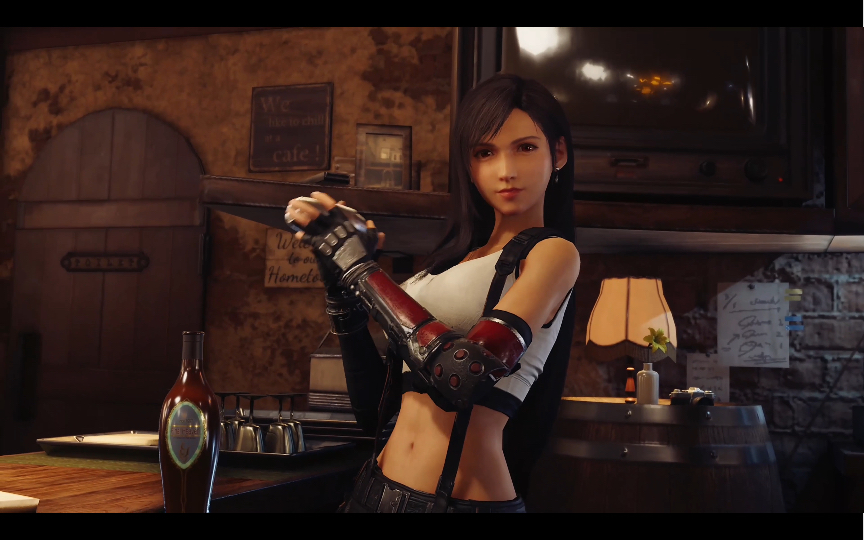 【ff7re】蒂法:"有我这样的女朋友你几点回家?