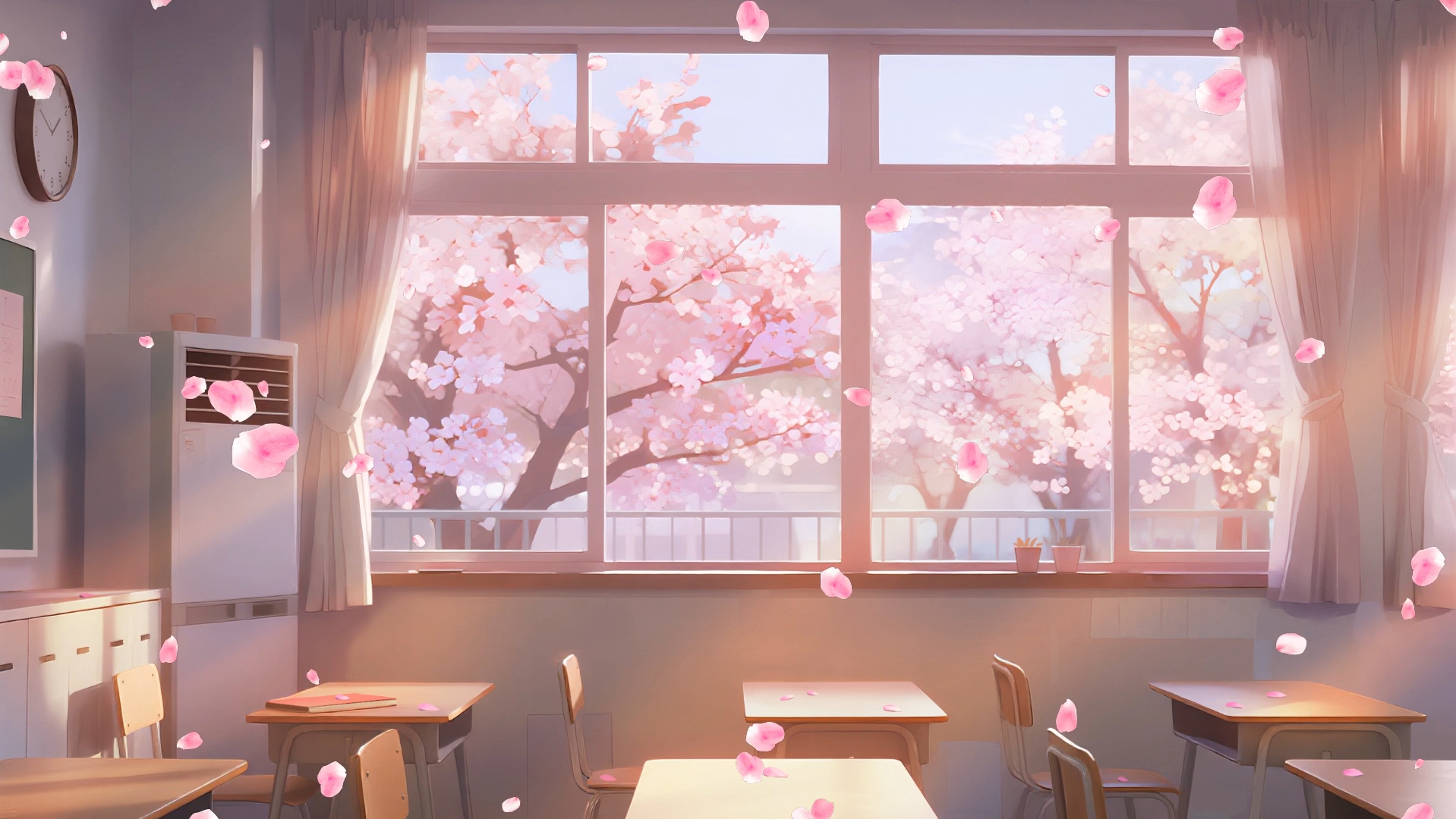 vup虚拟主播直播间背景