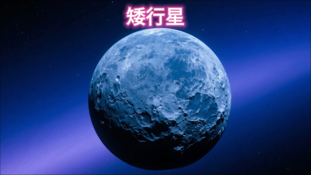 矮行星映夜空,星河共长天