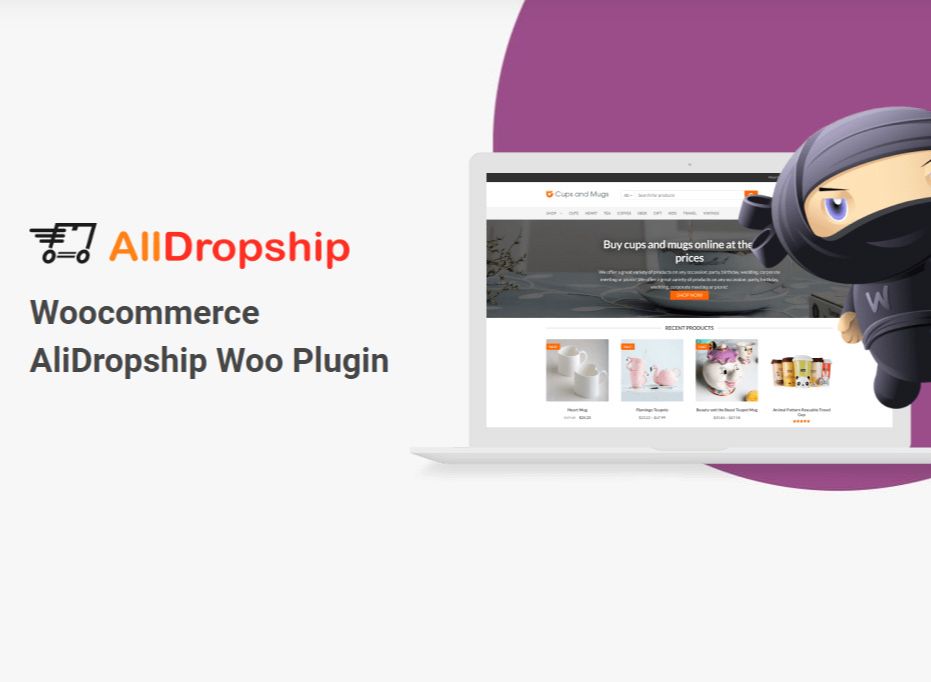 跨境独立站一件代发功能AliDropship Woo Plugin插件下载安装和产品采集导入哔哩哔哩bilibili