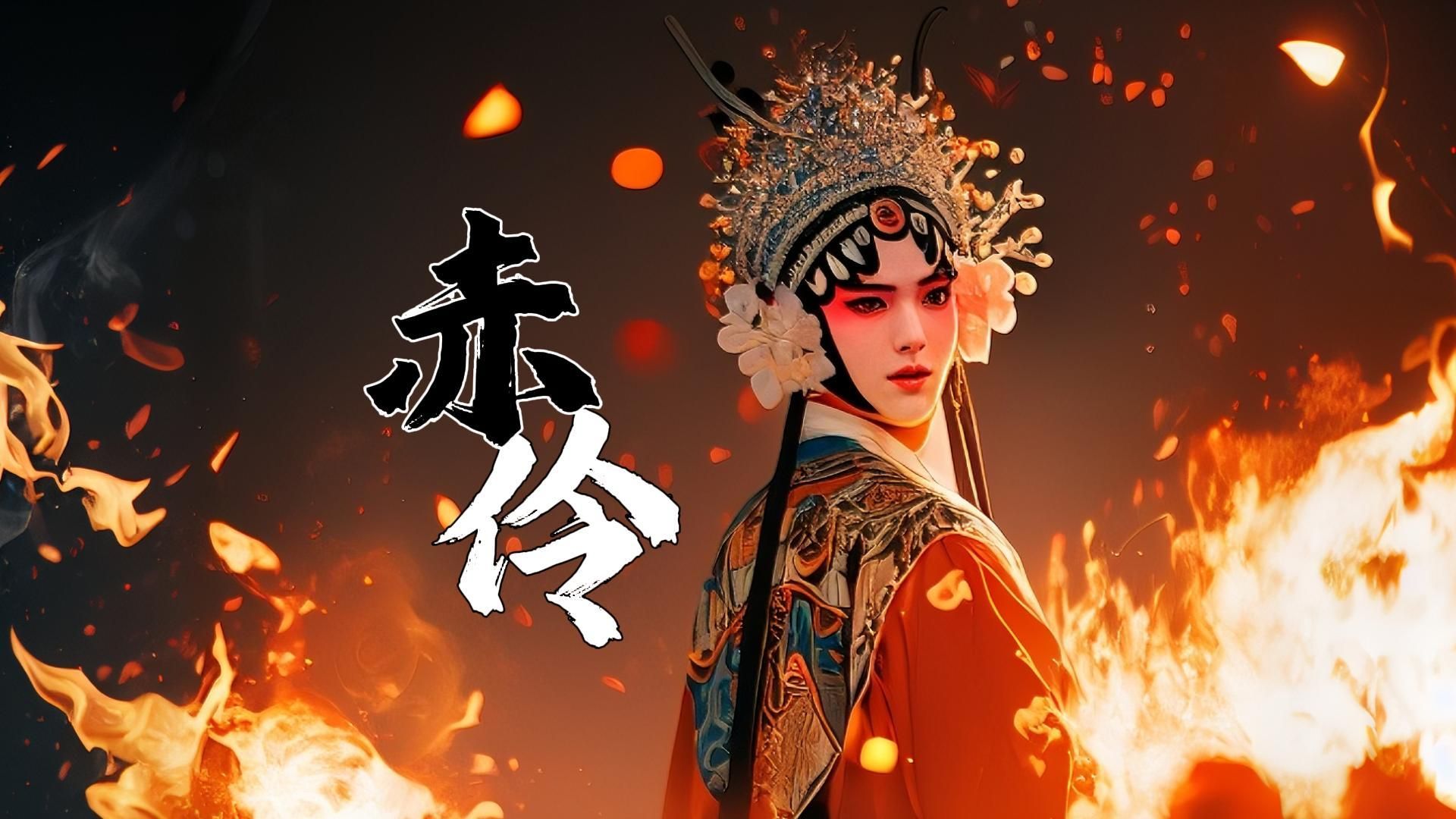 古风歌曲推荐《赤伶》,一听便入迷,白骨青灰皆我,乱世之中的坚守与