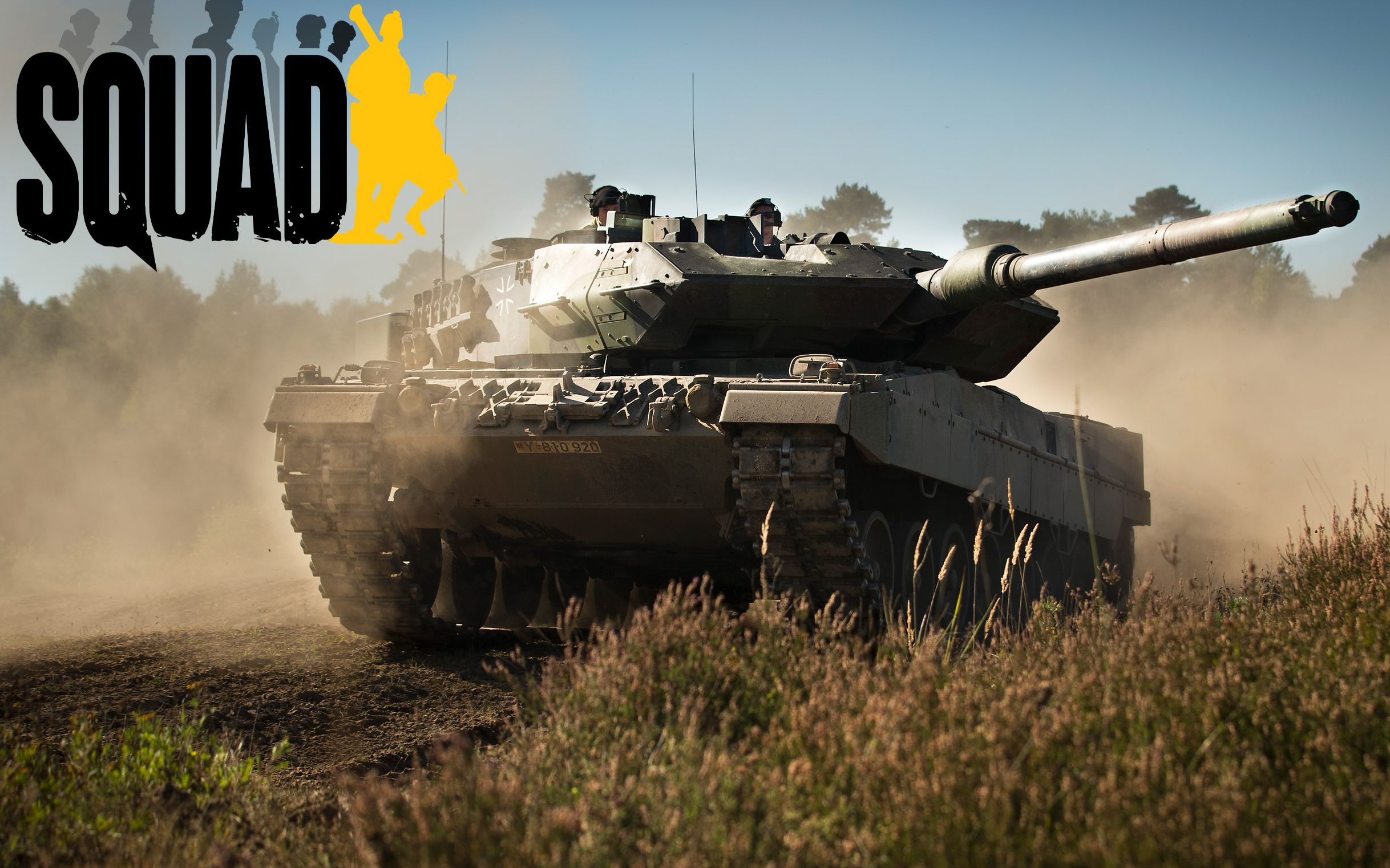 【squad】沙原上的装甲猎手!豹豹aaaaaa