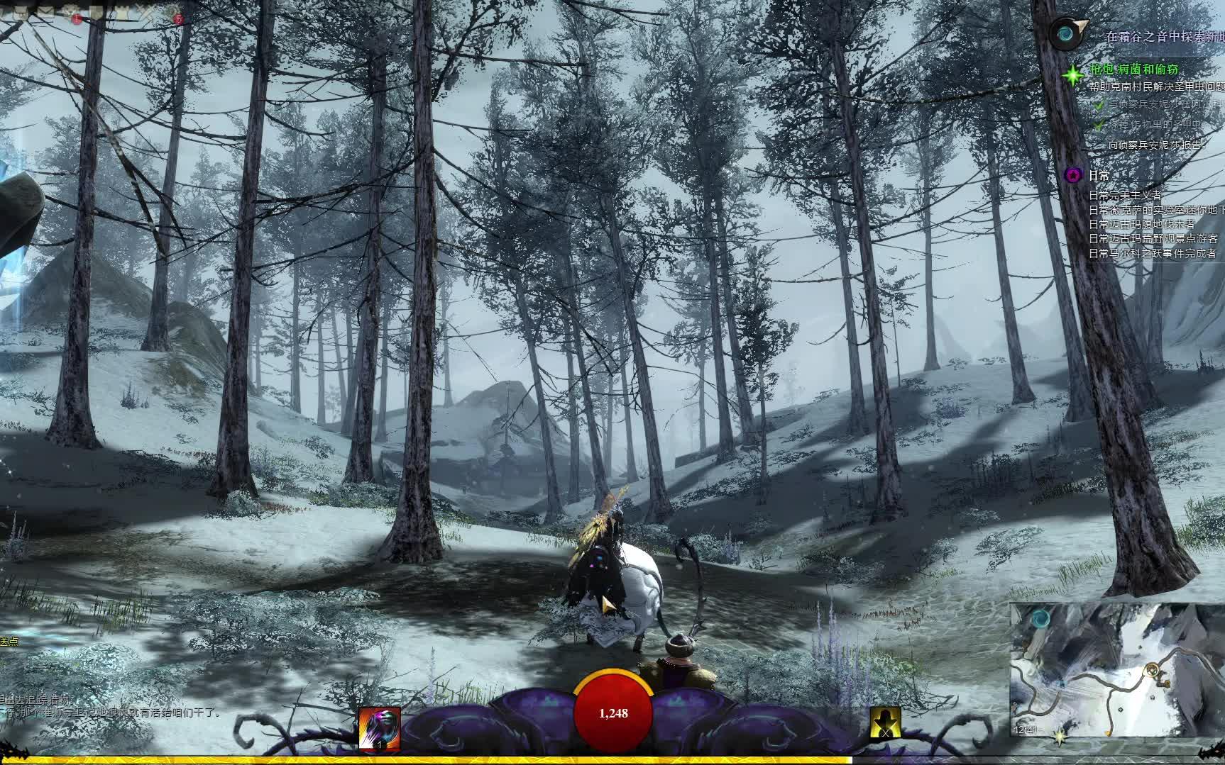 激战2 漂流雪境飙车