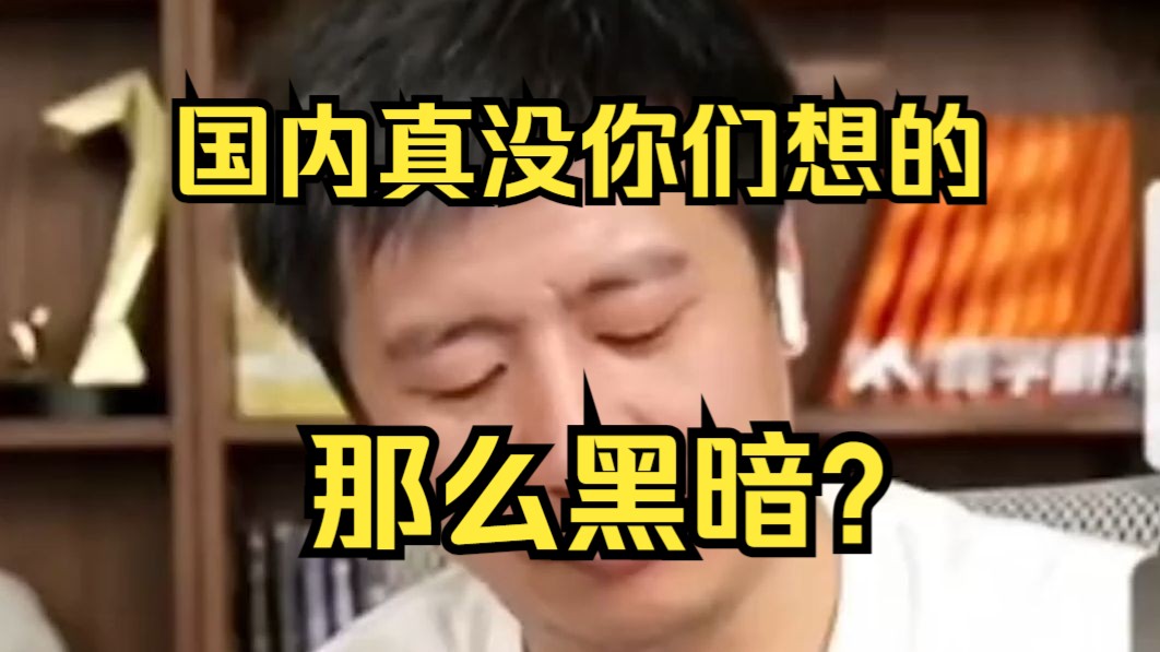 国内真没你们想的那么黑暗?哔哩哔哩bilibili