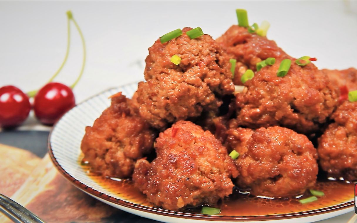 【上班族的便当】-肉丸香而不柴的秘诀,原来是它!