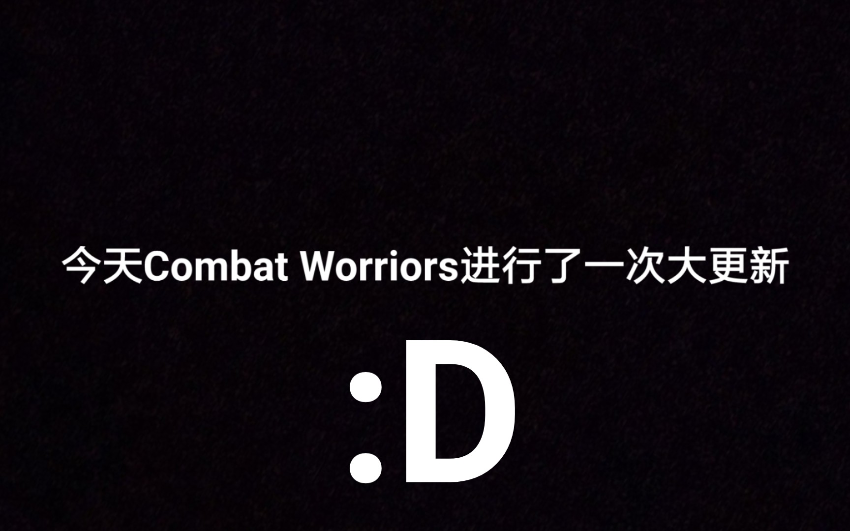 [图]Combat Warriors更新介绍:D (可能不全:/)