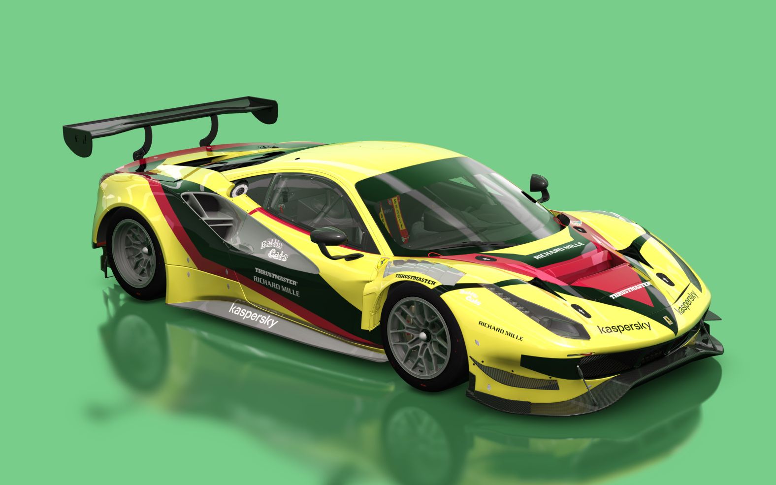 胜利飞燕1号 ac 法拉利 488 gt3 evo_哔哩哔哩_bilibili