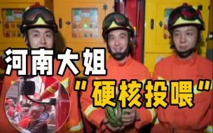 Descargar video: 山东消防回应被河南大姐“硬核投喂”：体验到走亲戚的感觉