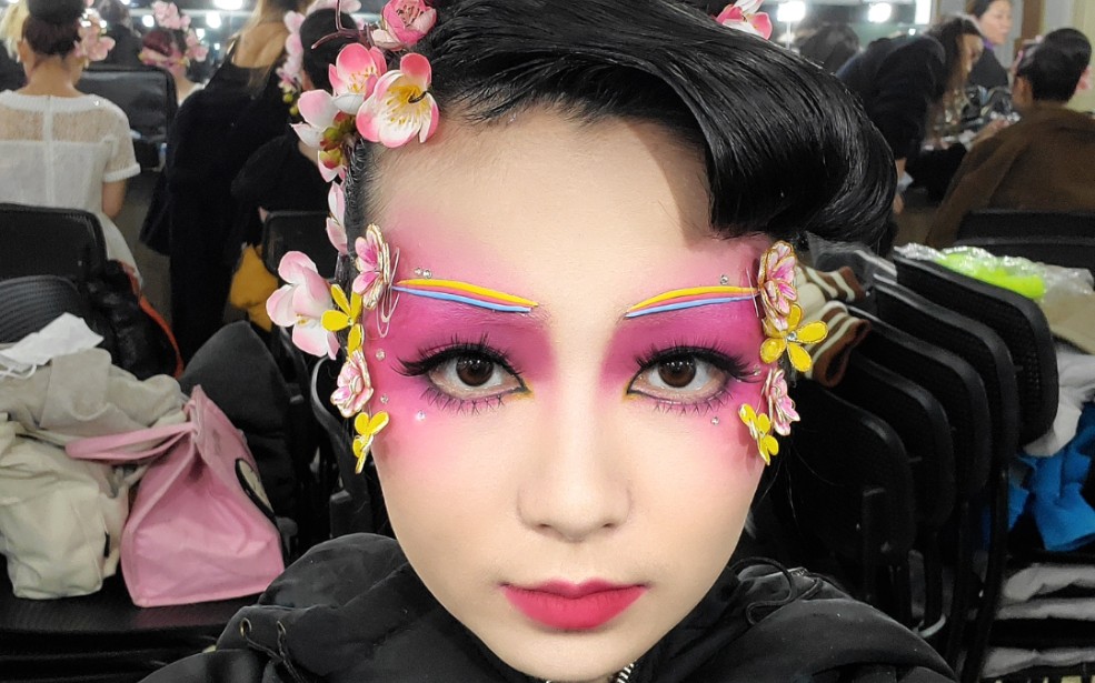 毛戈平考试妆容--桃花妆(下)