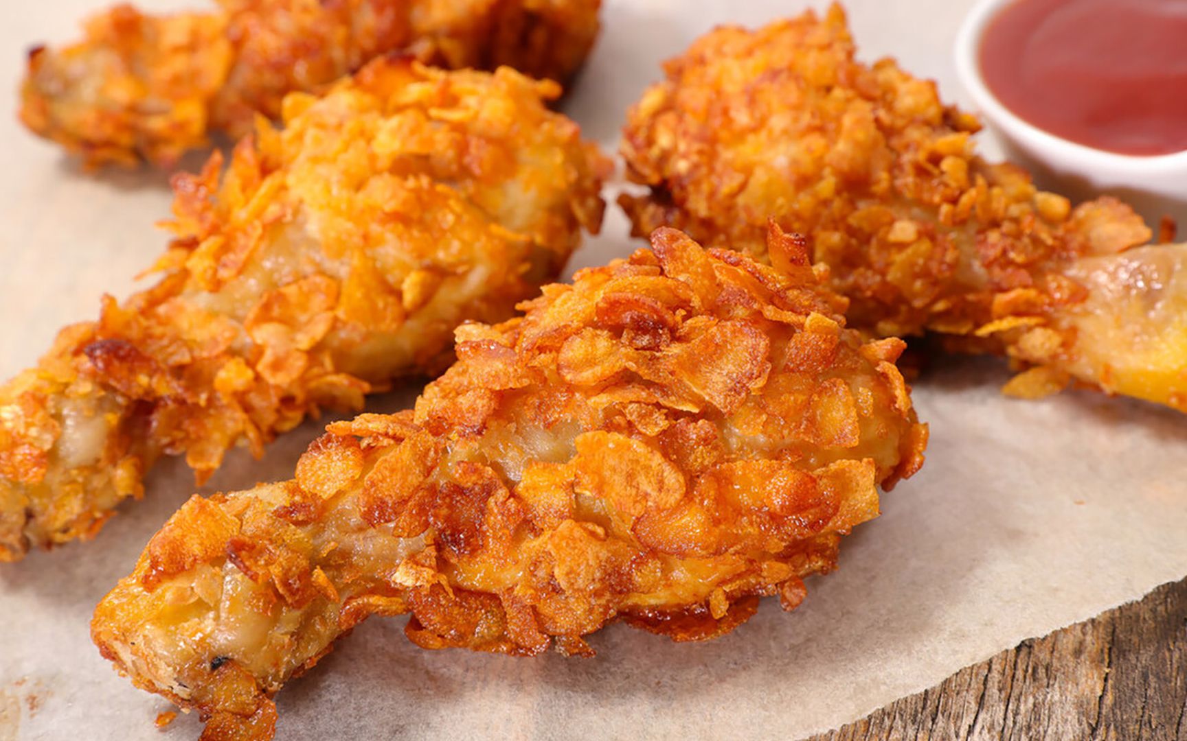 自制香辣炸鸡腿,比快餐店的还好吃,外脆里嫩,儿子