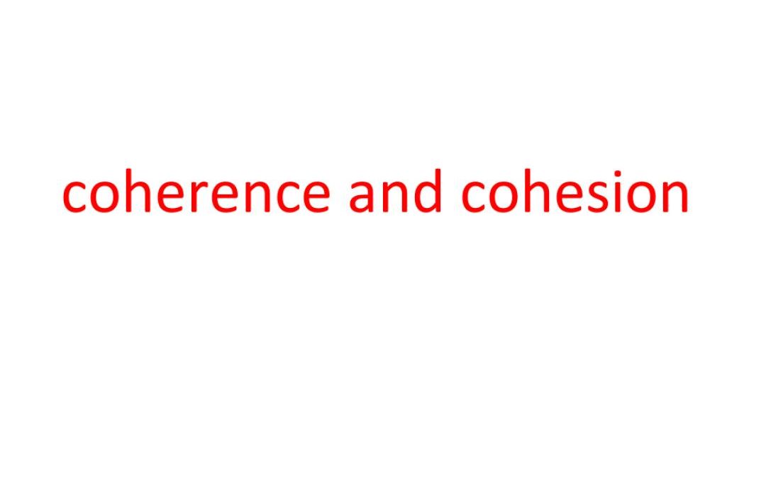 [图]Coherence and Cohesion in Academic Writing