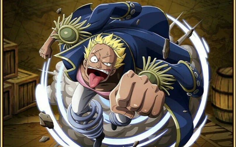 海贼王热血航线鬣狗贝拉米殴打第一大剑豪