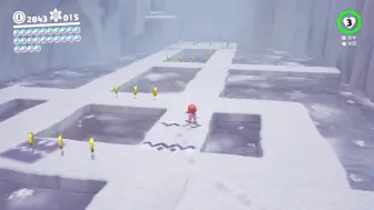 月亮 超级马里奥奥德赛 雪之国 从冰里飞了出来 哔哩哔哩 つロ干杯 Bilibili