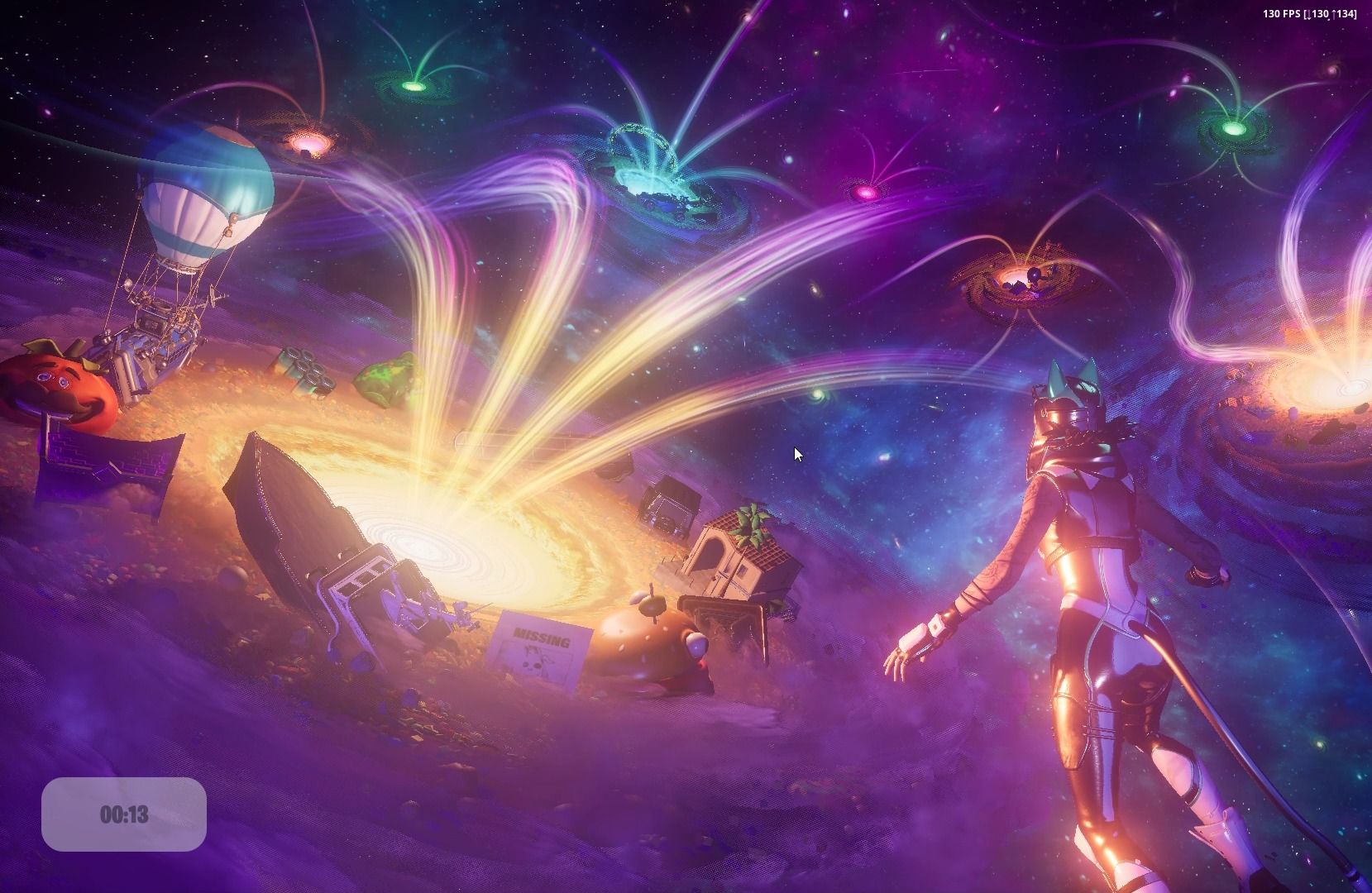 4k纯享极高画质堡垒之夜og赛季大事件,火箭炸岛梅开二度