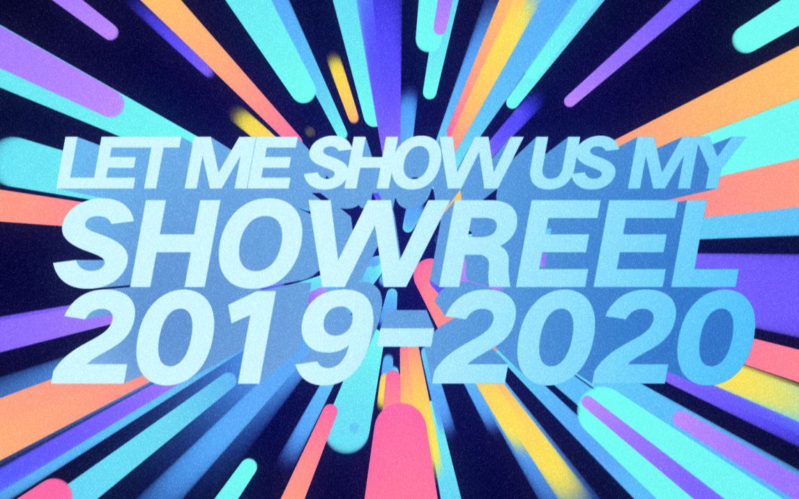 showreel 2019-2020 【hp_l】_哔哩哔哩 (゜-゜)つロ 干杯~-bilibili